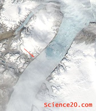 Petermann Glacier 2013